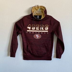 NFL Team Apparel San Francisco 49ERS Hoodie Size S